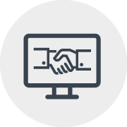 Landingpage Icon PC Bildschirm Partnerportal